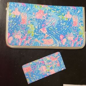 Lilly Pulitzer Travel Organizer and Card Holder